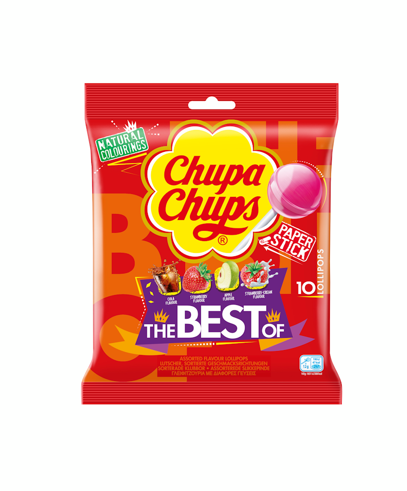 Chupa Chups The Best of lollipop bag