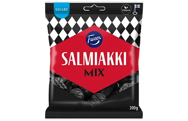 Fazer Salmiakki Mix 200g
