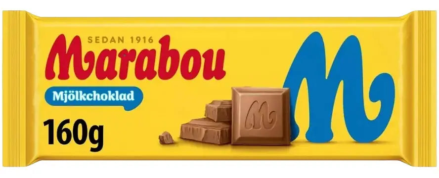 Marabou Milk Chocolate 160g