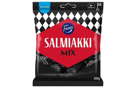 Fazer Salmiakki Mix 200g