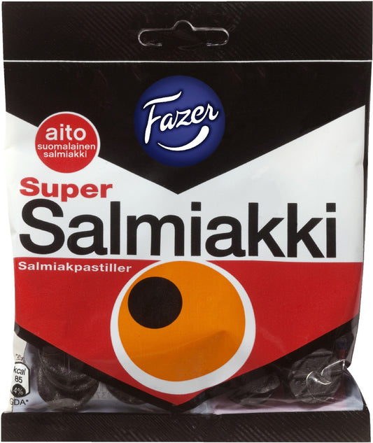 Fazer Super Salmiakki 80g